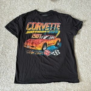 Corvette T-Shirt Y2K Streetwear
